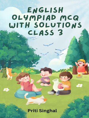 cover image of English Olympiad MCQ With Solutions Class 3